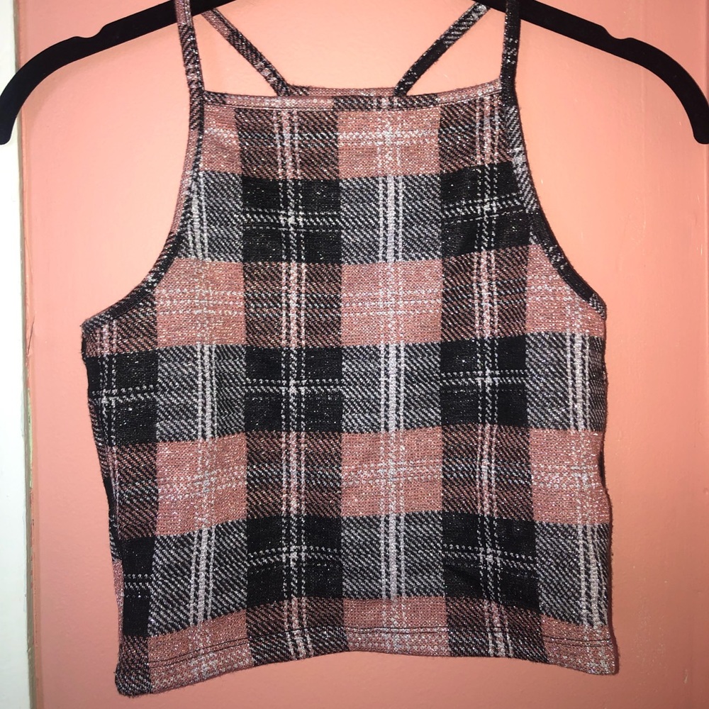 H&M Sparkle Crop Top